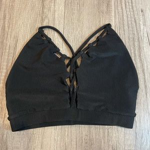 NWOT ribbed sports bra